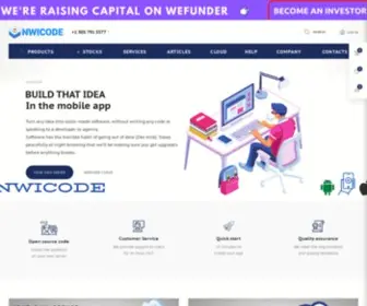 Nwicode.com(Nwicode CMS) Screenshot