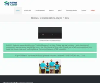 Nwihabitat.org(Homes, Communities, Hope) Screenshot