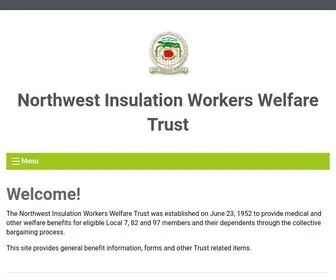 Nwinsulationtrust.com(Northwest Insulation Workers Welfare Trust) Screenshot