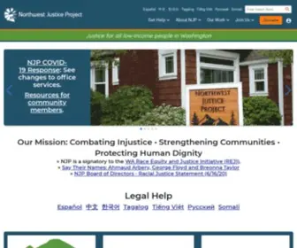 Nwjustice.org(Northwest Justice Project) Screenshot
