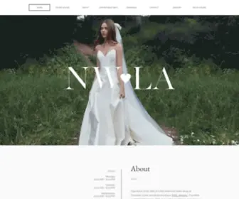 Nwlabridal.com(Nadia Williamson) Screenshot