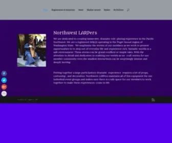 Nwlarpers.org(Northwest LARPers) Screenshot
