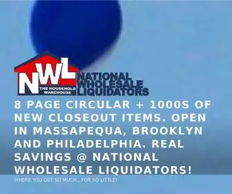 NWL.me(National Wholesale Liquidators) Screenshot