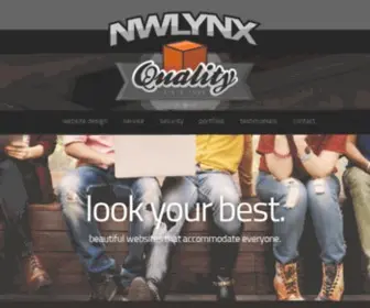 NWLYNX.com(Custom Web Design) Screenshot