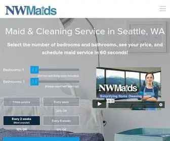 Nwmaids.com(NW Maids) Screenshot