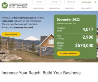 NWMLS.com(Northwest Multiple Listing Service) Screenshot