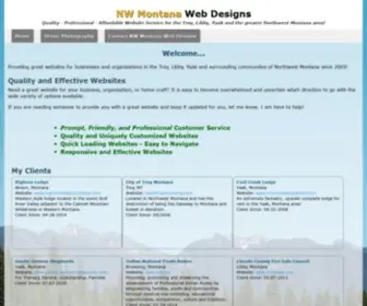 NWMTWD.com(NW Montana Web Designs) Screenshot