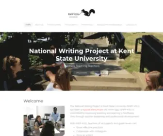 NWP-Ksu.org(The National Writing Project at Kent State University) Screenshot