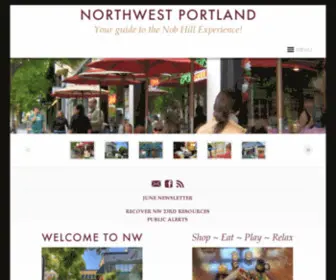 NWPDxnobhill.com(NW 23rd Avenue Portland) Screenshot