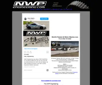 Nwpengineering.com(NWP Engineering) Screenshot