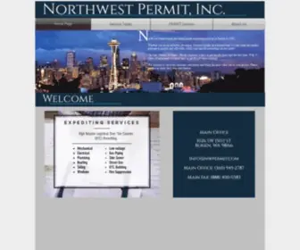 Nwpermit.com(Home Page) Screenshot