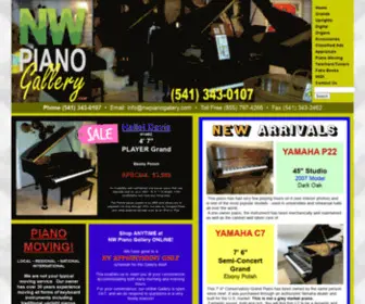 Nwpianogallery.com(The Northwest's Premier Piano Gallery) Screenshot