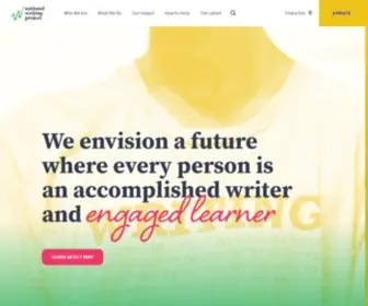 NWP.org(National Writing Project) Screenshot