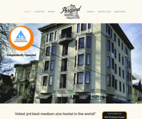 Nwportlandhostel.com(Northwest Portland Hostel & Guesthouse) Screenshot
