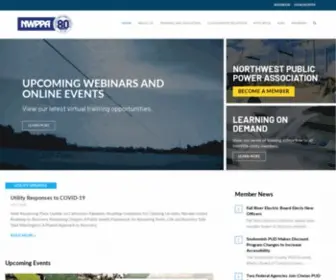 NWppa.org(Northwest Public Power Association) Screenshot