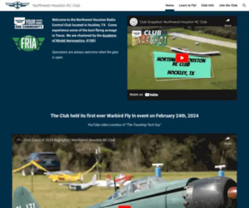 NWRCC.com(Northwest Houston RC Club) Screenshot