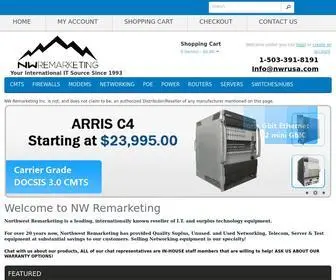 Nwrusa.com(NW Remarketing) Screenshot