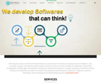 NWS.com.pk(New World's Solution) Screenshot