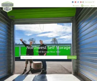 Nwselfstorage.com(Northwest Self Storage) Screenshot