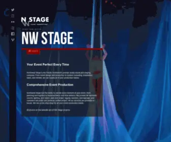 NWstage.com(NW Stage) Screenshot