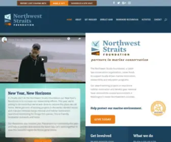 NWStraitsfoundation.org(Our mission) Screenshot