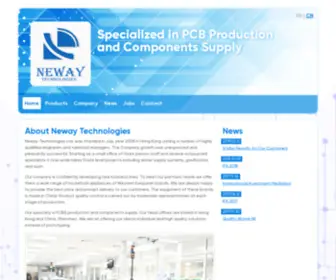 Nwtech.hk(Neway Technologies) Screenshot