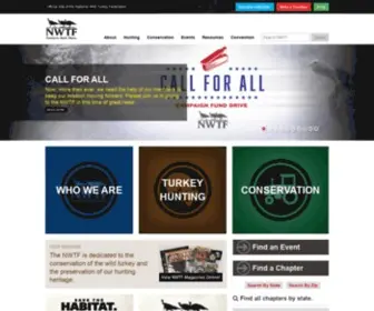 NWTF.org(The National Wild Turkey Federation) Screenshot