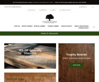 Nwtimber.com(Northwest Timber) Screenshot