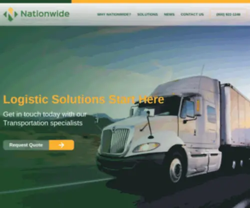 NWtransportation.com(Nationwide Transportation) Screenshot