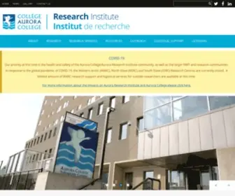 NWtresearch.com(Aurora Research Institute) Screenshot