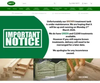 NWTT.co.uk(Timber Merchants and Builders Merchants) Screenshot