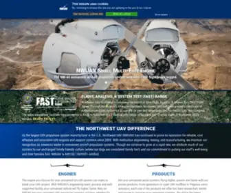 Nwuav.com(Unmanned aircraft systems) Screenshot