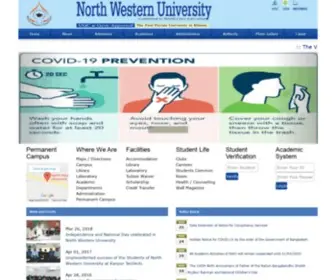 Nwu.edu.bd(North Western University) Screenshot