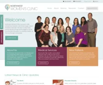 NWWC.com(Northwest Women’s Clinic) Screenshot