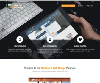 NWWebdesign.com(Serving The Northwest) Screenshot