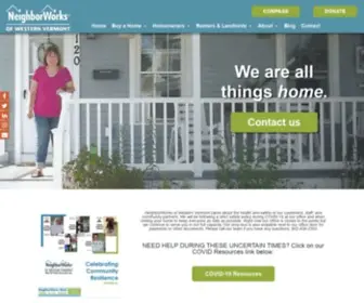 NWWVT.org(Sustainable Homeownership) Screenshot