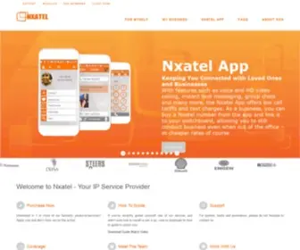 Nxatel.co.za(Modern Business Communication Platform for Startups) Screenshot