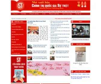 NXBCTQG.org.vn(NHÀ) Screenshot