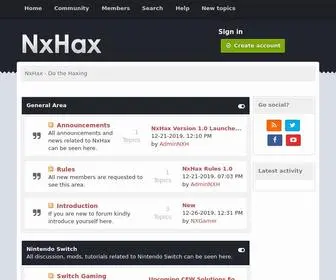 Nxhax.com(Nxhax) Screenshot