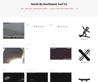 NXNwsurf.com(North By Northwest Surf Co) Screenshot