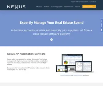 Nxsap.com(AP Automation Software) Screenshot