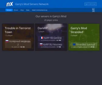 Nxserv.eu(NxServ) Screenshot