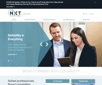 NXtcapital.com(NXT Capital) Screenshot