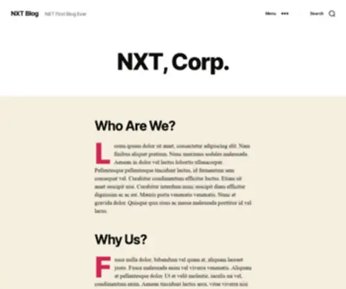 NXT.co.id(NXT Blog) Screenshot