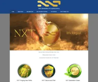 NXTCRYpto.org(Nxt) Screenshot