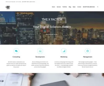 NXtfactor.com(Your Digital Development & Marketing Partner) Screenshot