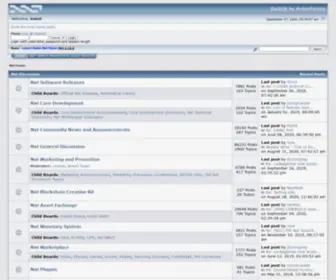 NXtforum.org(Jelurida) Screenshot