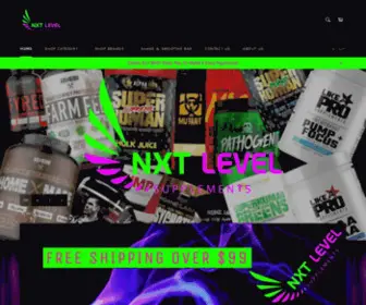 NXtlevelsupplements.com(NXT Level Supplements) Screenshot