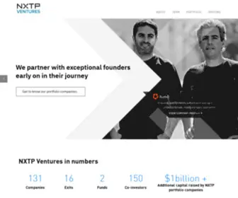 NXTP.vc(NXTP Ventures) Screenshot