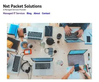 NXtpacket.com(A Managed Services Provider) Screenshot